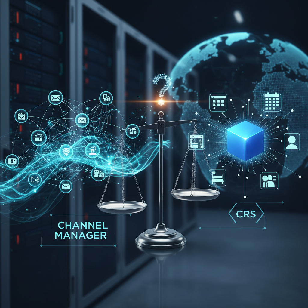 Channel Manager vs CRS: Choosing the Right Distribution Tool