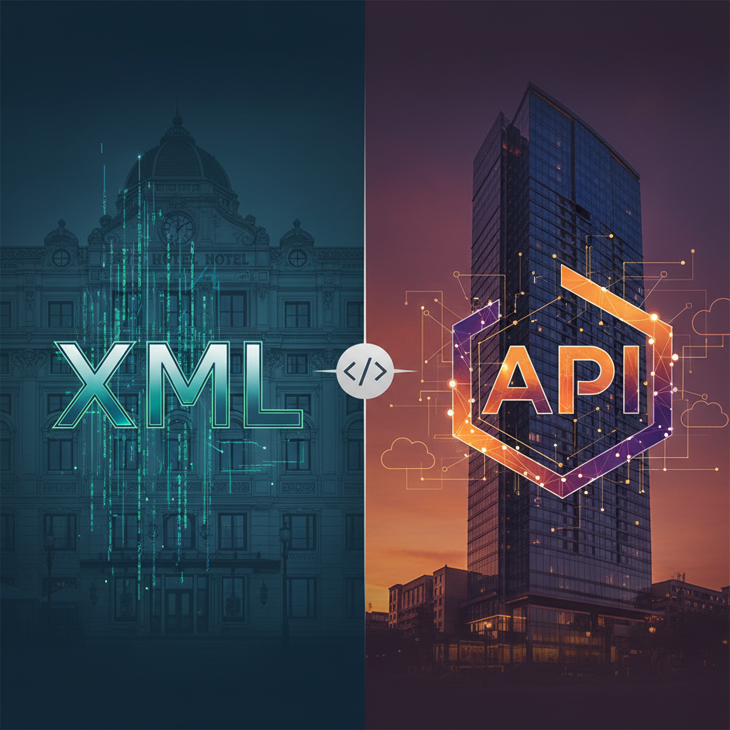 XML vs API: Hotel Connectivity Standards Compared