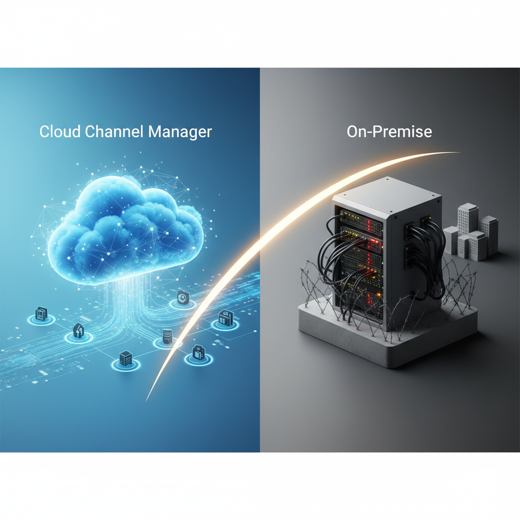 Cloud Channel Manager vs On-Premise: Why Cloud Wins