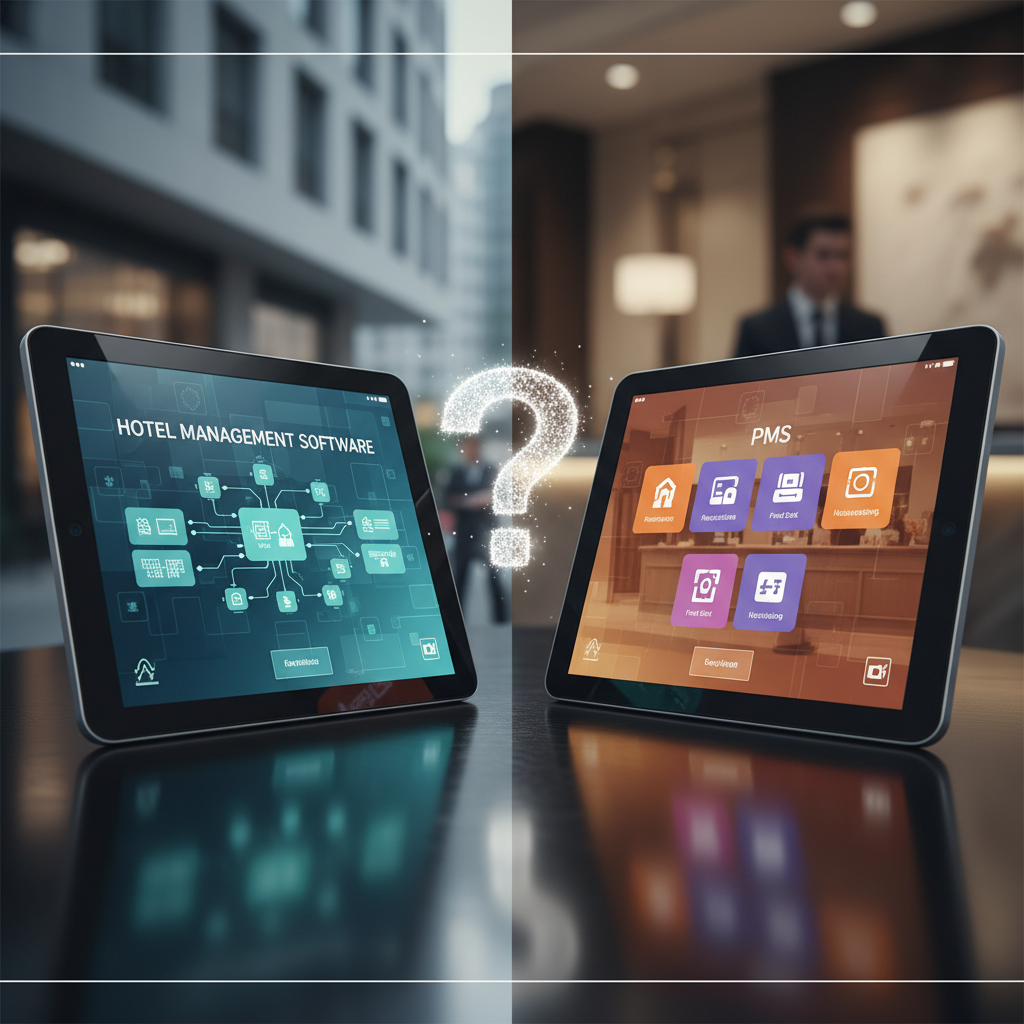 Hotel Management Software vs PMS: Are They the Same?