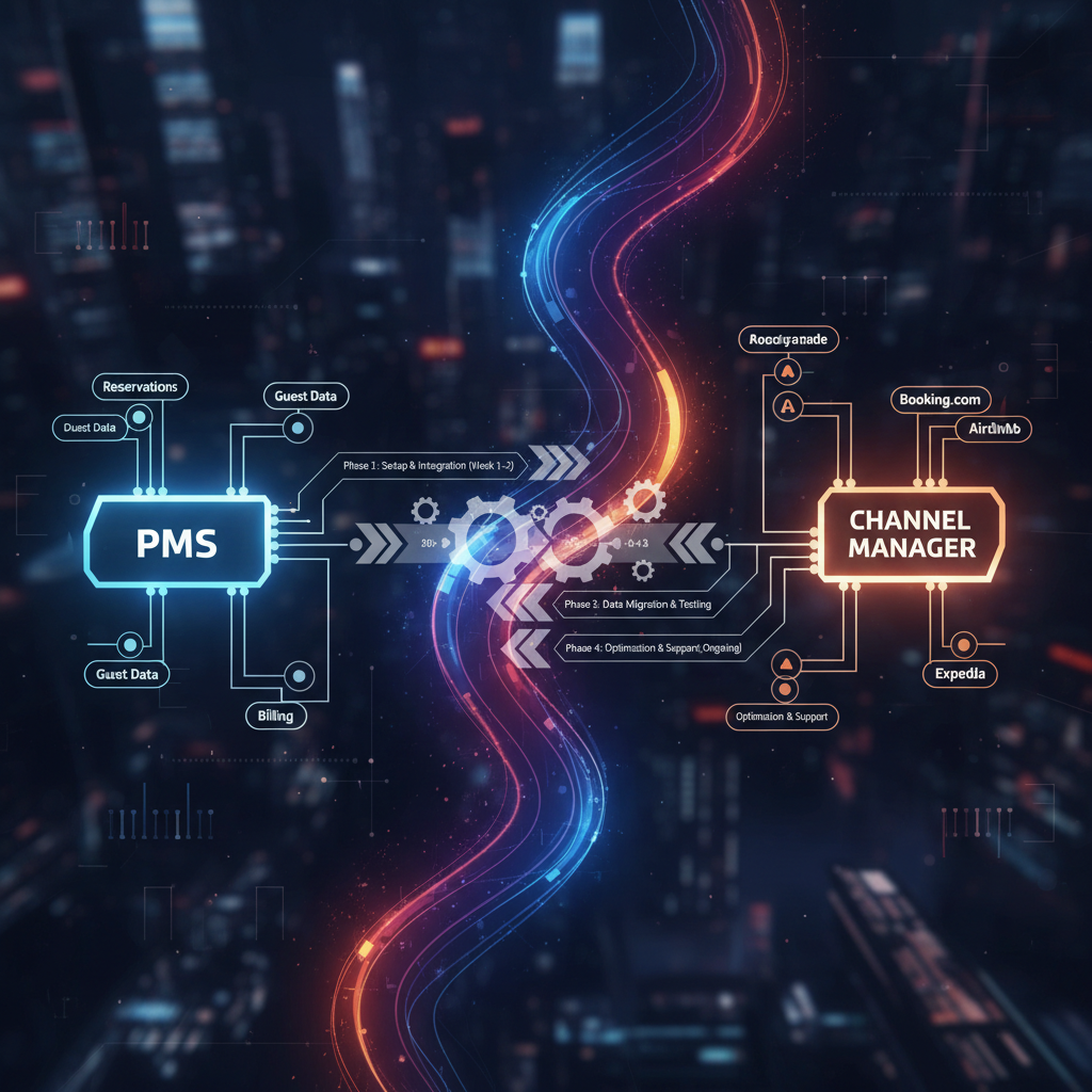 PMS + Channel Manager Workflow Optimization