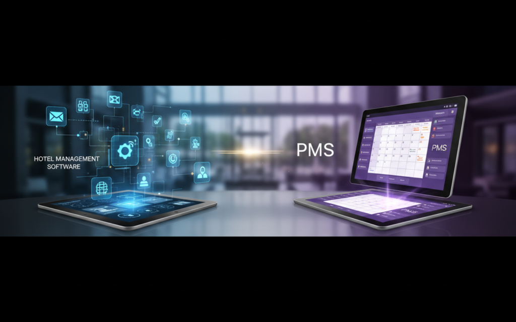 Hotel Management Software vs PMS: What’s the Difference?