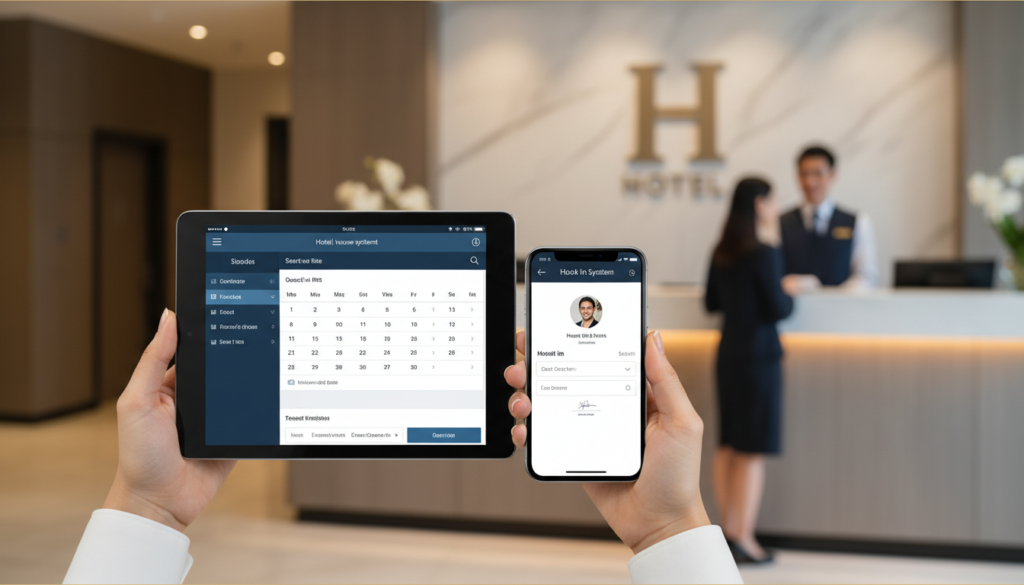 Mobile Hotel PMS: Tablet & Smartphone Ops