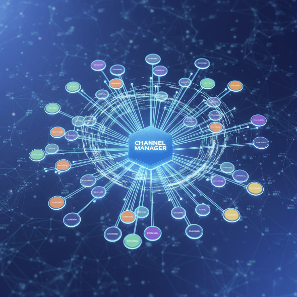 Illustration related to OTA channel manager connectivity