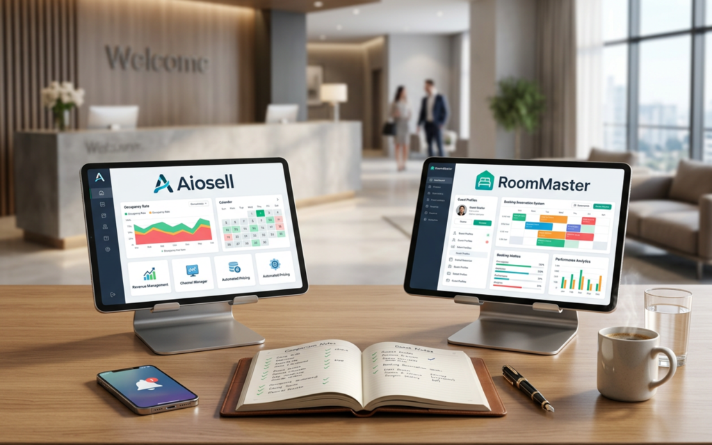 Aiosell vs RoomMaster: How to Compare Before You Sign
