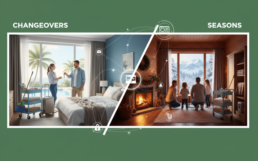 Holiday Rental Channel Manager: Changeovers and Seasons